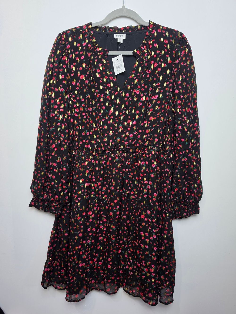 J Crew Dress Clip Dot Dress